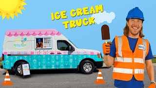 Ice Cream Truck for Kids | Handyman Hal works with Ice Cream Truck | Fun Video for Toddlers