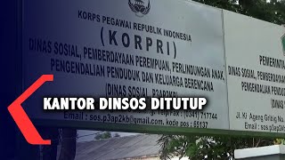 Ada Pegawai Indikasi Covid, Kantor Dinsos Kota Malang Ditutup