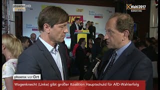 Bundestagswahl 2017: Wahlparty der FDP und Alexander Graf Lambsdorff im Interview am 24.09.2017