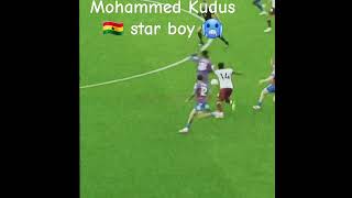 Mohammed Kudus insane solo dribbling skills 🥶😱#football #skills #Kudus