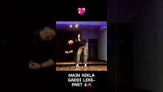 MAIN NIKLA GADDI LEKE UDIT NARAYAN PART 6 BEST DANCE CHOREOGRAPHY BY NITIN BASSI #shorts BEST DANCE