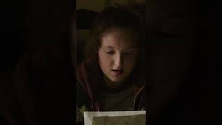 The Last of Us HBO: Ellie Reading Letter scene, "One person worth saving"