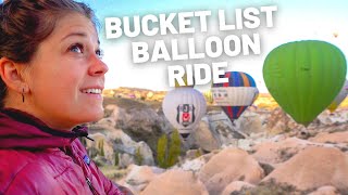 EXPLORING CAPPADOCIA FROM THE SKY, ROAD, AND UNDERGROUND (Derinkuyu) // TURKEY TRAVEL VLOG