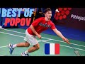 The French Monster | Christo Popov - Badminton Trickshots 2021