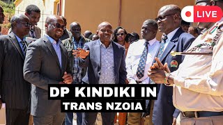 LIVE!! DP Kindiki in Trans Nzoia for Inspection of Suam one stop Kenya/Uganda border post!!