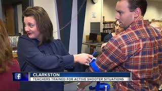 Clarkston schools train teachers to 'Stop the Bleed'