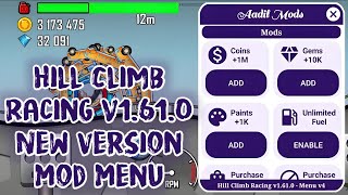 Hill Climb Racing v1.61.0 Mod Menu [Unlimited Coins, Gems, Pains, Fuel, Bundle, No Ads] | HCR Menu