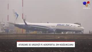 Aterizare de urgență pe aeroportul din Kogălniceanu - Litoral TV