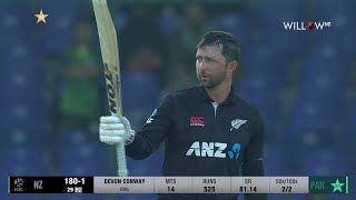 Devon Conway slams his second ODI century| 2nd ODI - Pakistan vs New Zealand