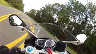 2013 Triumph Daytona 675R Weekend Ride