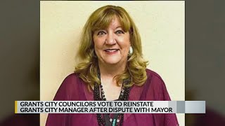 Grants city manager reinstated