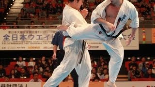 【新極真会】第30回全日本ウエイト制空手道選手権大会　男子重量級準々決勝　2  鈴木　vs 山田　SHINKYOKUSHINKAI KARATE