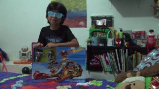 unboxing & review Hot Wheels Nitro Bot Attack Track Set