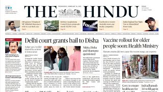 24 February 2021 | The Hindu Newspaper Analysis | Current affairs 2020 #UPSC #IAS #Todays The Hindu