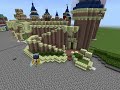 【東京ディズニーランド】【作り方】シンデレラ城をマインクラフトで作ってみたpart5