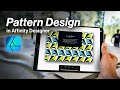 Create Seamless Patterns in Affinity Designer on iPad.