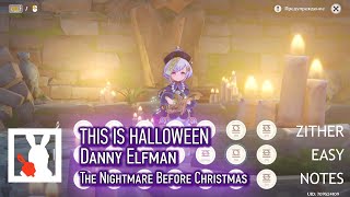 [Floral Zither Cover] Danny Elfman - This is Halloween