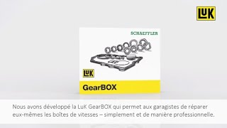 Réparation de boîtes de vitesses facile \u0026 professionnelle avec la solution de réparation LuK GearBOX