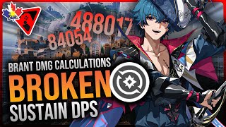 Brant DMG Calculation - Most Intriguing Sustain DPS | veedizzy #wutheringwaves