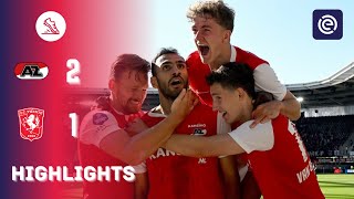 AZ Alkmaar vs FC Twente | Highlights | Eredivisie 2023/24