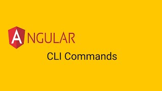 Angular Cli Commands-Basics