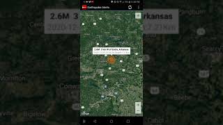 2.6 Earthquake Enola, Arkansas 12-29-20