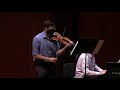 Kevin Day: Violin Sonata - Liam Gibb, Tyler Tucker