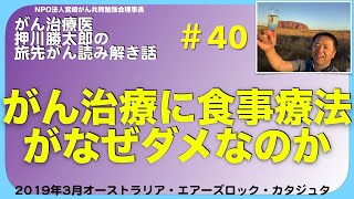 がん治療に食事療法がなぜダメなのか・旅先#40