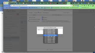 Mass email on Aeries