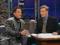 conan helps tom hanks get into the christmas spirit late night with conan o’brien