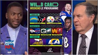 Ryan Clark \u0026 Belichick breaks game plan for NFL Wild Card round: Steelers-Ravens, Vikings-Rams