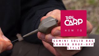 How to fish 'Drop-off' style using the Gemini Solid Bag Leaders!
