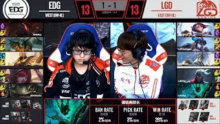 【LPL春季賽】第7週 LGD vs EDG #3