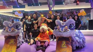 22 October 2024 - Zhong Wai Lion Dance @Grand Opening Anytime Fitness Plaza Mont Kiara