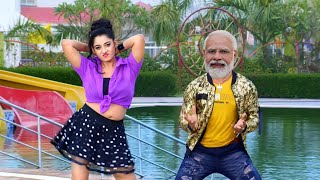 Pass Wo Aane Lage Zara Zara  Dance With Modi & Sonia Gandhi