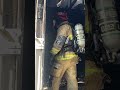 sbcofd 222 captain michaels at a working fire overhaul. april 11 2023