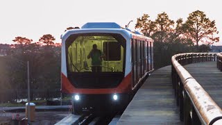 HD/60p: APM Tram Ride from the Terminal to Gates 1-29 at Orlando Airport (March 2022)