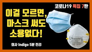 [닥터Indigo] 이걸 모르면 마스크 써도 아무 소용없다. 의대 교수가 전하는 마스크의 비밀