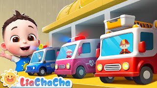 Baby Has a Parking Lot | Cars for Kids | LiaChaCha Nursery Rhymes & Baby Songs