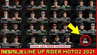 Line Up Rider Moto2 2021 - Daftar Pembalap Moto2 2021 - Rider Moto2 2021 | Rider motogp 2021