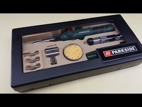 Soldador gas parkside