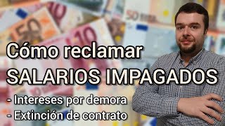 IMPAGO DE SALARIO: LA EMPRESA NO PAGA LA NÓMINA