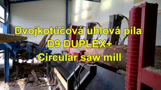 D9 DUPLEX+  Circular Sawmill by StrojCAD