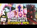 I Survived 100 Days in Cisco's Medieval RPG in Minecraft