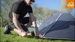 Kiwi Camping Kea 2 Recreational Tent - Pitching