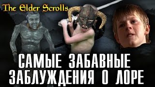 Самые забавные ЗАБЛУЖДЕНИЯ игроков о лоре The Elder Scrolls [AshKing]