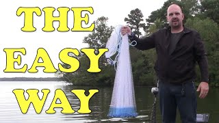 How to Throw a Cast Net: Easiest Way to Throw It Perfectly EVERY TIME!