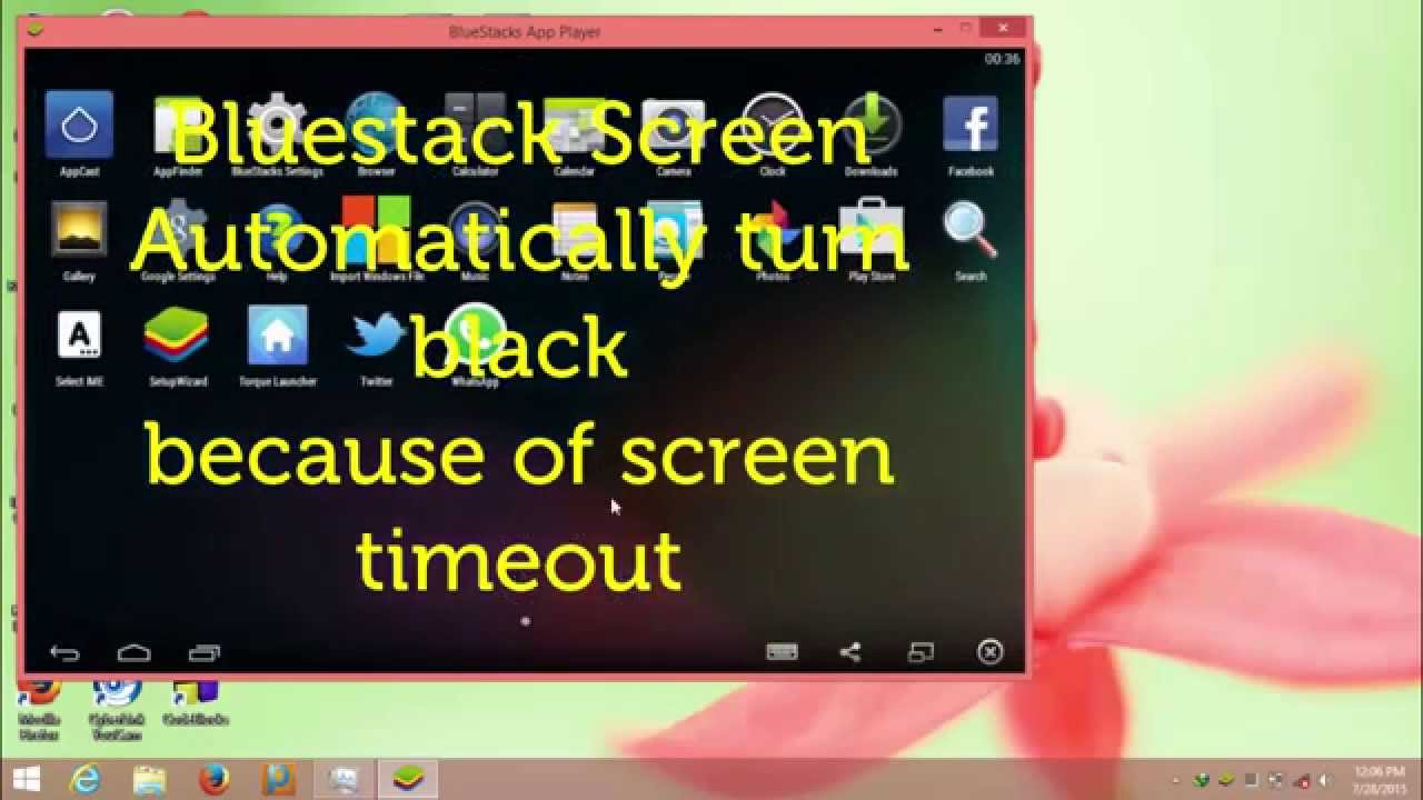 Bluestacks черный экран