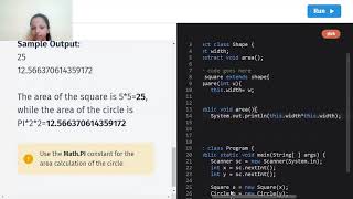 Shapes project |java |java projects |java projects by khushi ozha