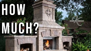 Landscape Design w Outdoor Fireplace/How much does it cost?